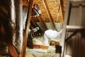 Attic insulation